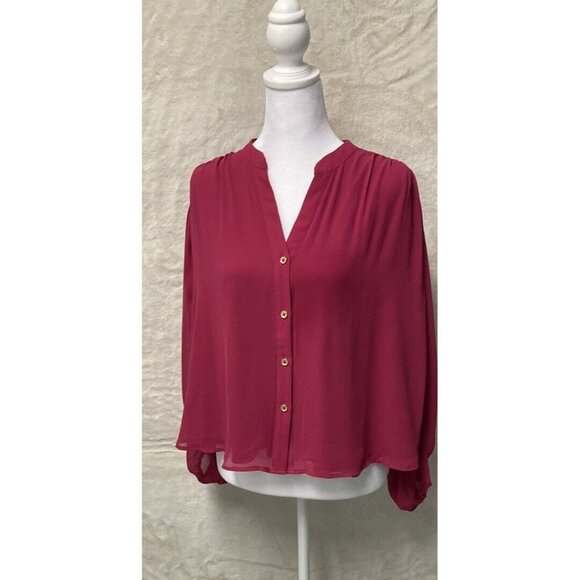 Marc New York Andrew Marc Women’s Blouse Size L - Picture 1 of 12
